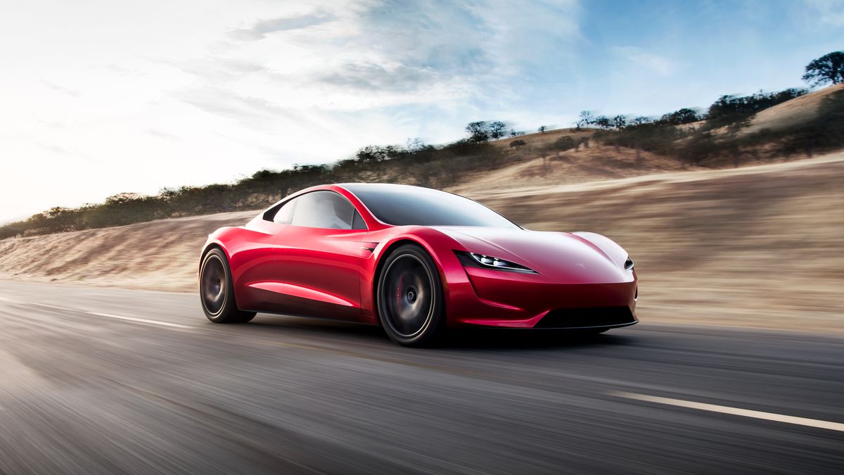 رونمایی از خودرو Roadster تسلا سریع ترین خودروی برقی دنیا